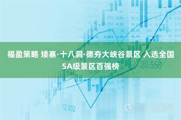 福盈策略 矮寨·十八洞·德夯大峡谷景区 入选全国5A级景区百强榜